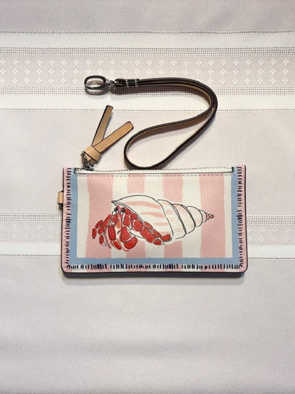 Brighton Sun & Sea Pinch Me Wristlet Card Holder
